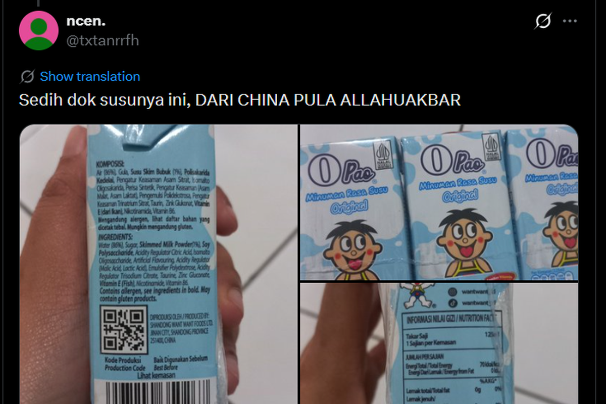 Viral ‘Minuman Rasa Susu’ di Menu MBG Diduga Impor China, BGN Tegaskan Larangan & Ancaman Sanksi