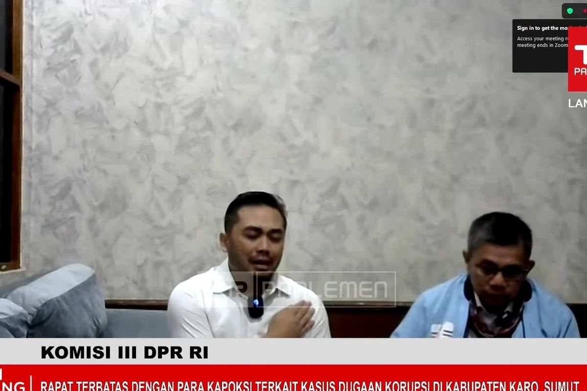 Tangis Amsal Sitepu Pecah di DPR: “Saya Hanya Pekerja Kreatif, Tak Perlu Dipenjara!”