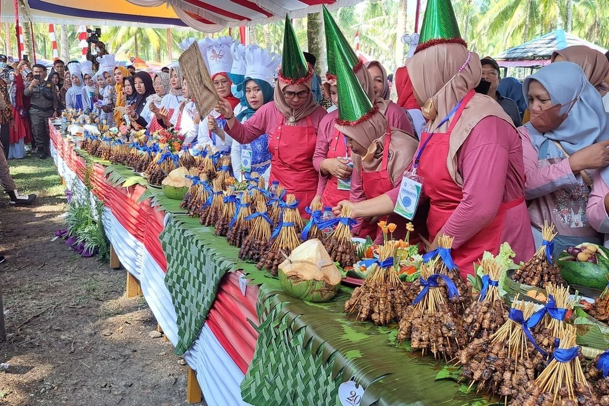 Menggugah Selera! Festival Gurita di Bengkulu, Menikmati Gurita Sambal Langat yang Ramai Diburu