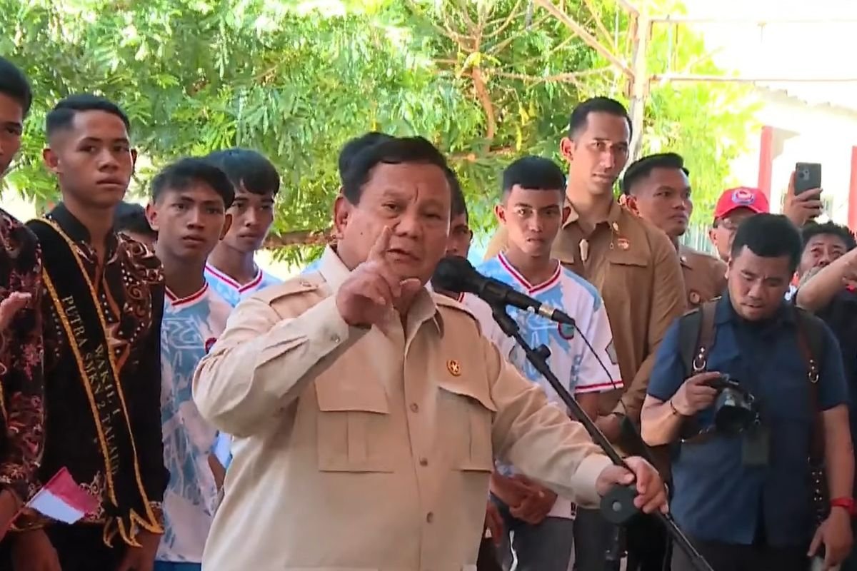 Kunjungi Beranda Utara RI, Prabowo: Saya Presiden Kedua yang ke Miangas, Pak Jokowi Sebelumnya