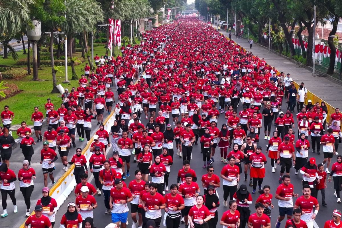 Merdeka Run 2026 Diikuti 12.000 Pelari, Teddy Indra Wijaya: Semangat Kemerdekaan