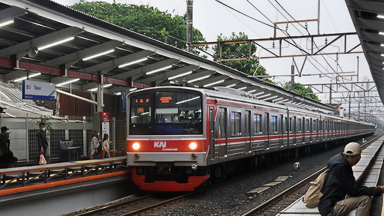 Lansia 80 Tahun Tewas Tertabrak KRL Bogor-Jakarta Kota di Tebet