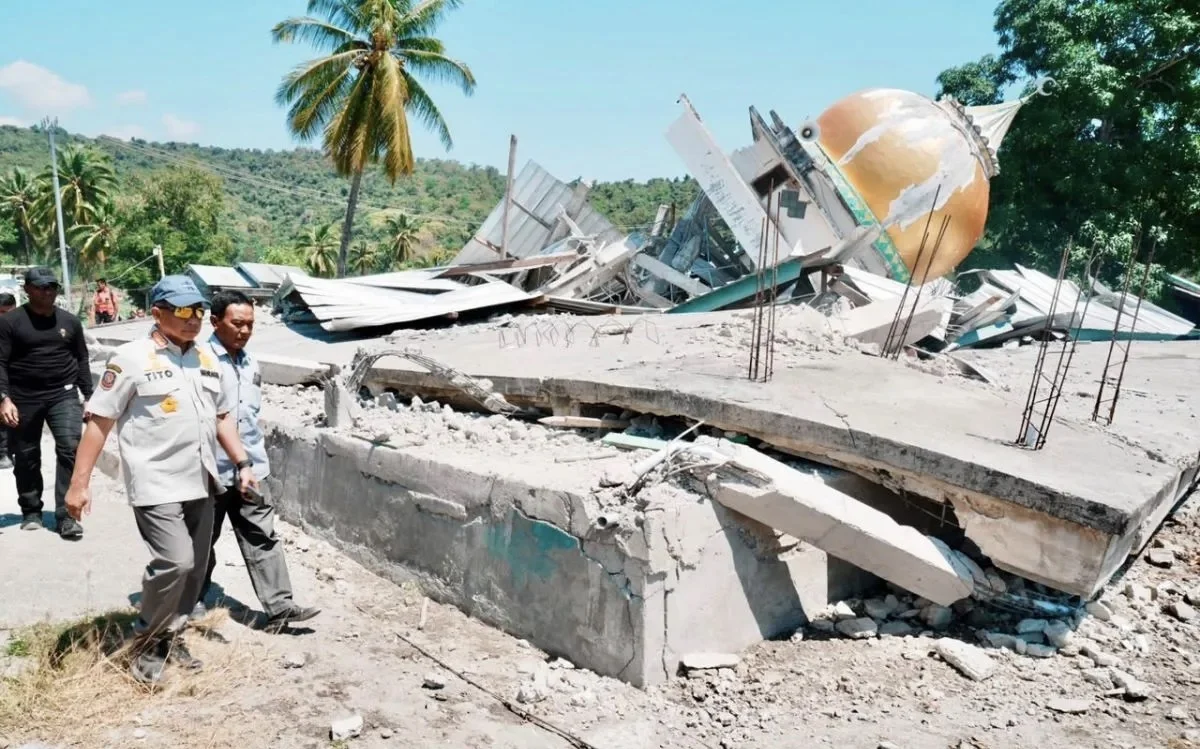 Gempa NTT Tewaskan 111 Orang, Lebih dari 9 Ribu Gempa Susulan Tercatat