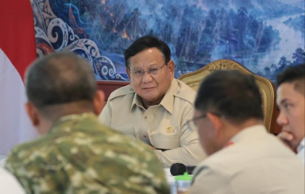 Tiba di Riau, Prabowo Segera Gelar Rapat Penanganan Karhutla