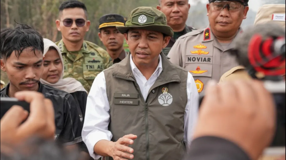 DPR Soroti Penanganan Karhutla oleh Raja Juli, Kebakaran Berlangsung Tiga Bulan